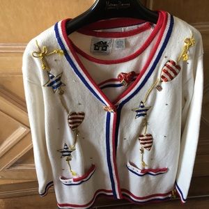 Storybook knits large sweater set 2 piece